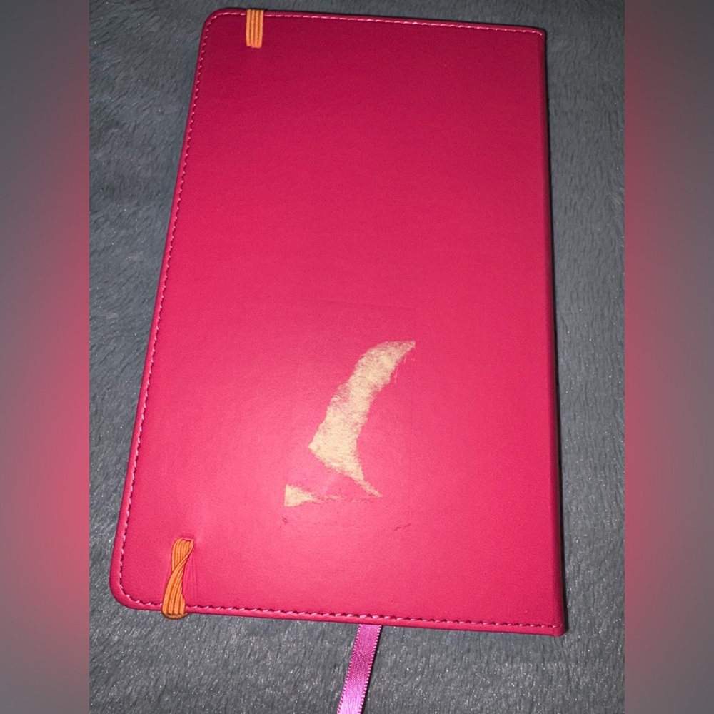 Pink Leather Journal - Picture 2 of 7